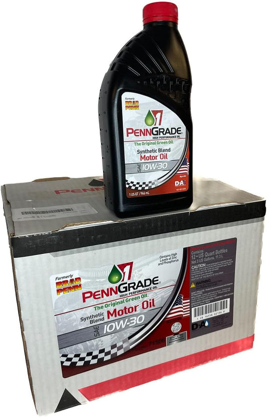 PENNGRADE 1® SYNTHETIC BLEND HIGH PERFORMANCE OIL SAE 10W-30 CASE