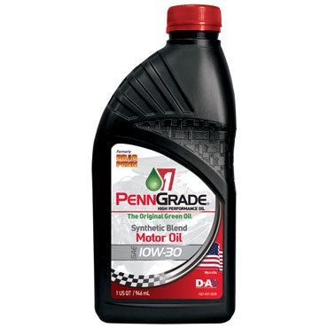 PENNGRADE 1® SYNTHETIC BLEND HIGH PERFORMANCE OIL SAE 10W-30 Qt.