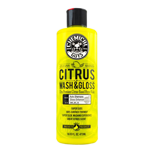 CITRUS WASH AND GLOSS CONCENTRATED ULTRA PREMIUM HYPER WASH AND GLOSS 16oz