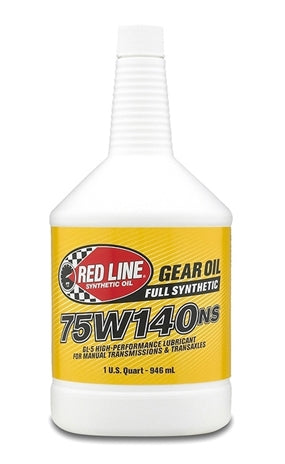 Red Line 75W140NS GL-5 GEAR OIL 1qt