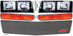 M/C SS Nose Decal Kit Mesh Grille 1983-88