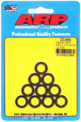 Black Washers - 3/8 ID x 5/8 OD Chamfer (10)
