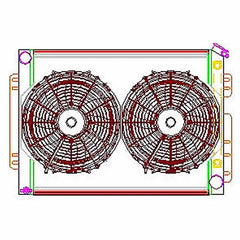 Radiator Combo Unit GM A & F Body