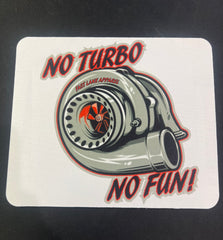 No Turbo, No Fun - Mouse Pad