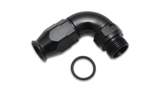 Vibrant -10AN 90 Degree Elbow Hose End Fitting for PTFE Lined Hose